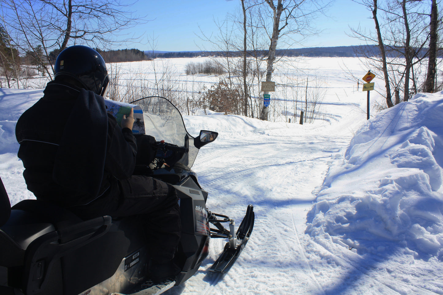 Snowmobile Goggle Reader Insert